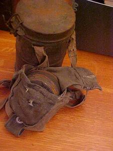 German World War I era gas mask