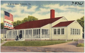 U. S. O. Club, Yorktown, Va.