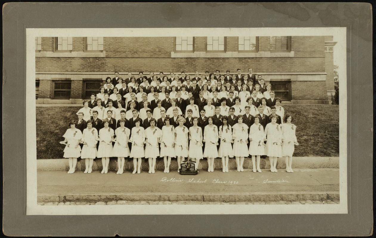 Rollin's School Class 1930