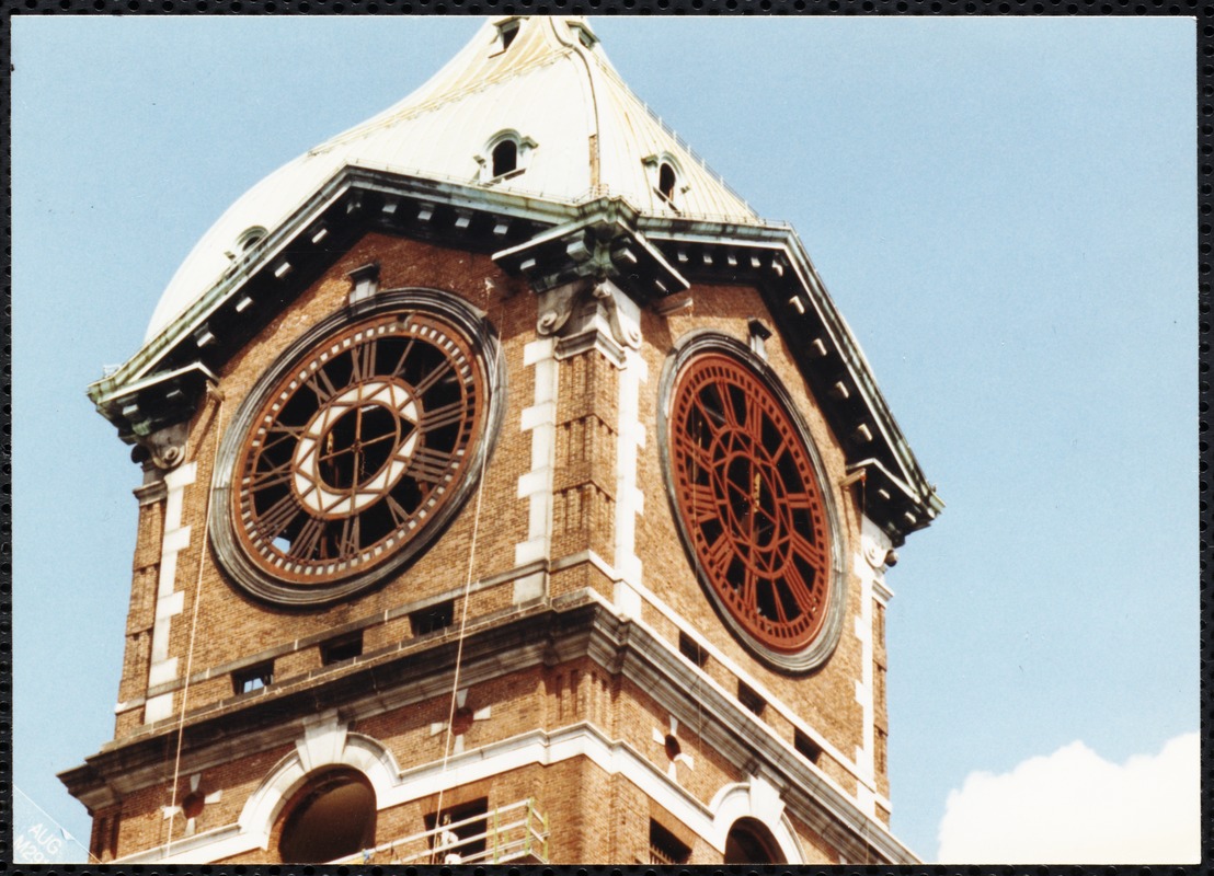 Restoring the Ayer Mills clock tower