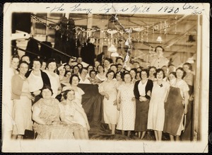 The gang Ayer Mill 1930 Dec 25