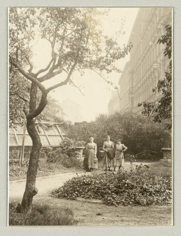 Gardening,  Imperial Royal Institute for the Education of the Blind, Vienna