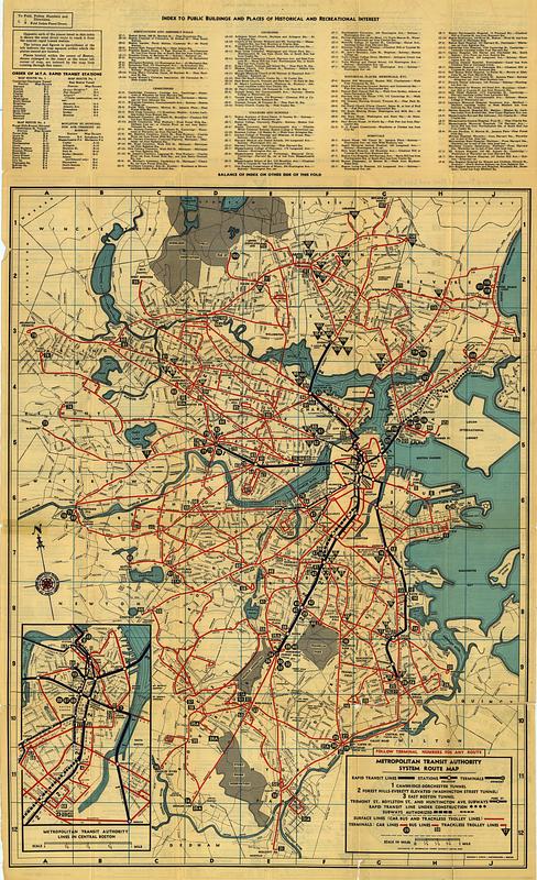 Metropolitan Transit Authority system route map