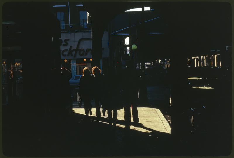 Under the 'El' at North Station at 'Causeway Street'