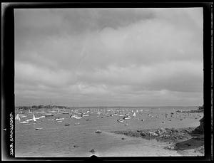 Marblehead, marine, sailboats on water