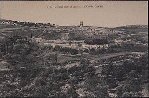 General view of Cnossos. Candia - Crete
