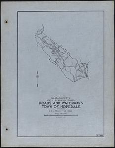 Roads and Waterways Town of Hopedale