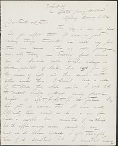 Letter from John D. Long to Zadoc Long and Julia D. Long, January 30, 1865