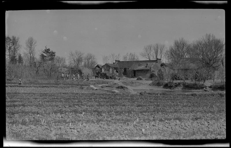 Mud buildings thatched with hay, near campus Southeastern University