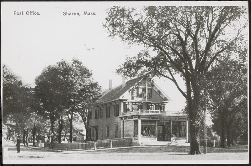 Post Office, Sharon, Mass. Digital Commonwealth