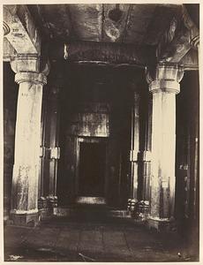 Interior of temple at Oomga, Gya