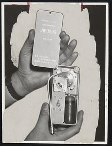New England Journal of Medicine by Drs. Sullivan, Elton Watkins, Jr., who devised it, and John W. Norcross. These are the same men who introduced the arterial infusion method of chemotherapy. In their new technique, continuous, round-the-clock pump infusions are conducted for