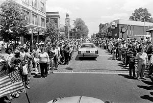 In the parade