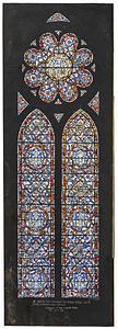 A design for windows flanking rose (south) Craig E. Ferguson Archts. Cathedral of Saint John the Divine New York City
