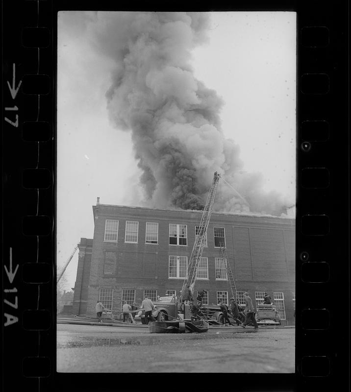 Amesbury High School fire