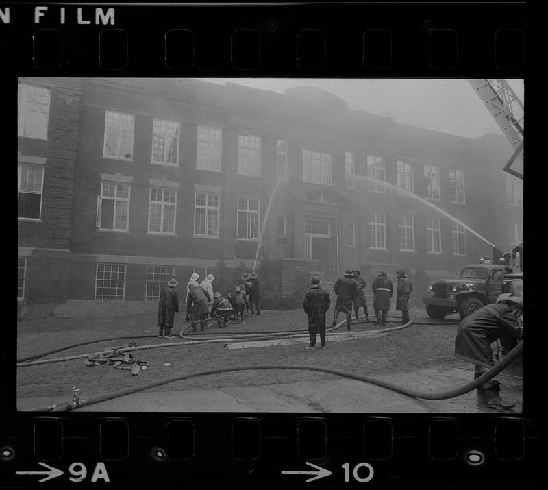 Amesbury High School fire