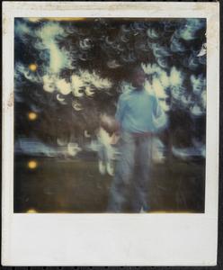 Boy holding a football