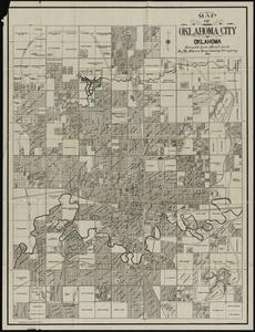 Map of Oklahoma City, Oklahoma