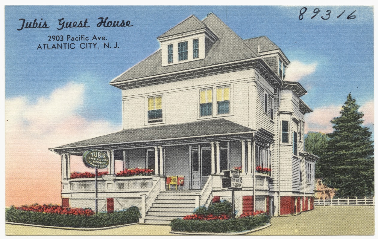 Tubis Guest House, 2903 Pacific Ave., Atlantic City, N.J.