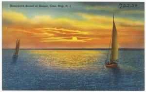 Homeward bound at sunset, Cape May, N. J.