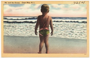 Me and the ocean, Cape May, N. J.