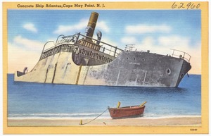 Concrete ship Atlantus, Cape May Point, N. J.