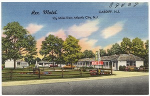 Rex Motel, Cardiff, N.J., 5 1/2 miles from Atlantic City, N.J.