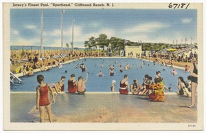Jersey's finest pool, "Sportland," Cliffwood Beach, N.J.