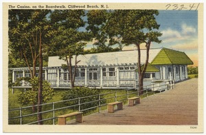 The Casino, on the boardwalk, Cliffwood Beach, N.J.