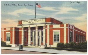 U.S. post office, Dover, New Jersey