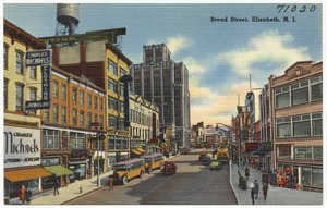 Broad Street, Elizabeth, N.J.