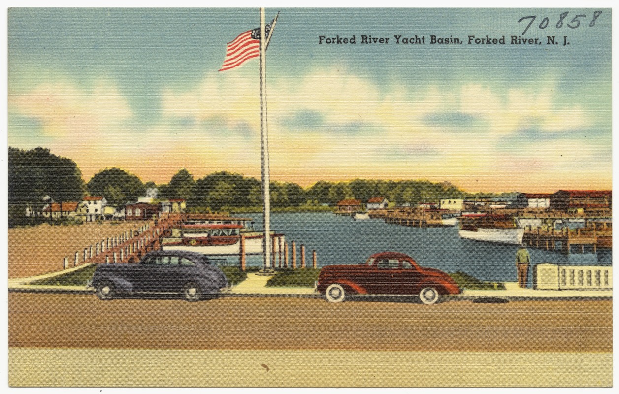 Forked River Yacht Basin, Forked River, N.J. Digital Commonwealth