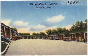 Mayo Ranch Motel, Big Spring, Texas