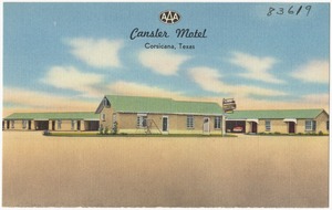 Cansler Motel, Corsicana, Texas