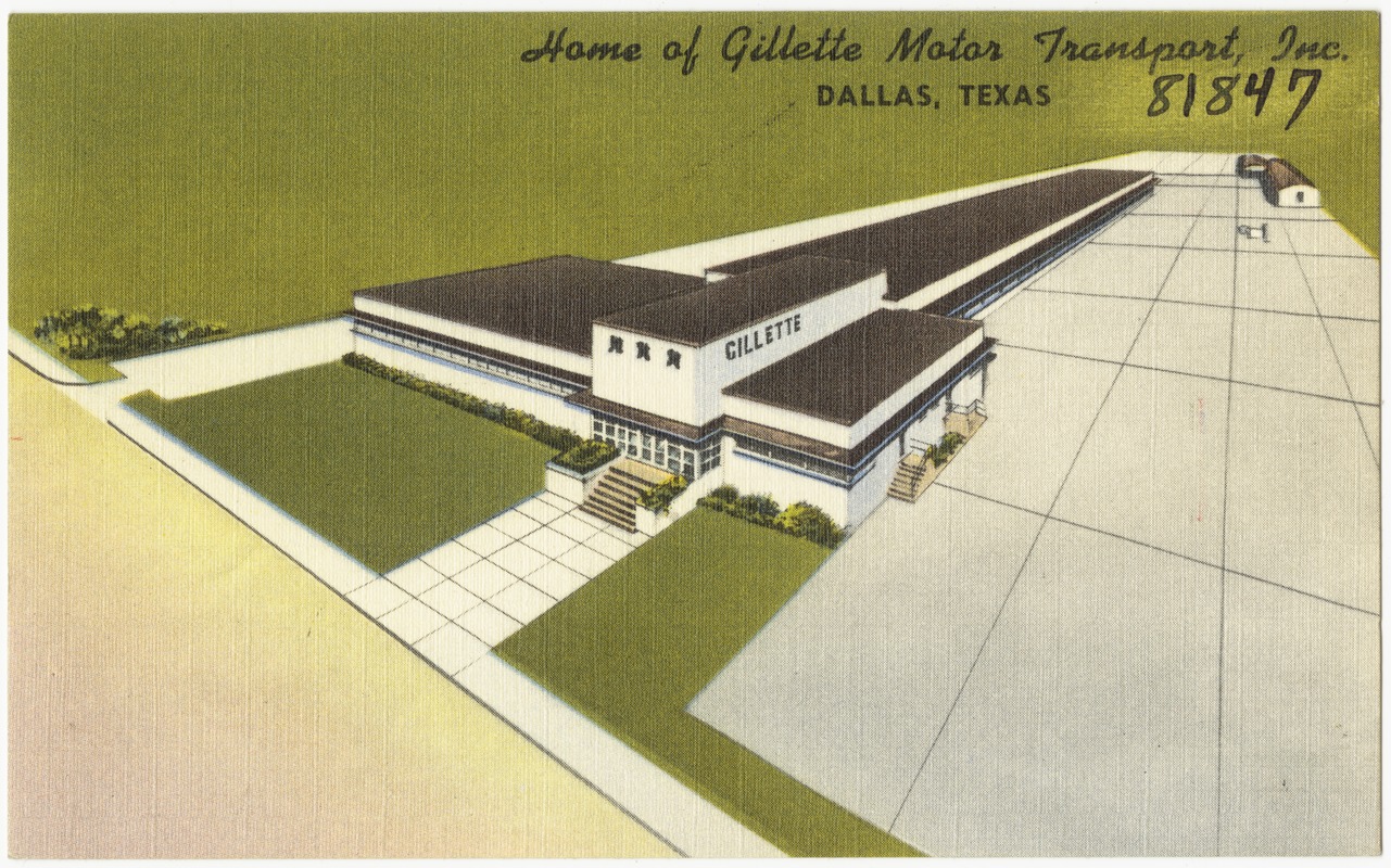 Home of Gillette Motor Transport, Inc., Dallas, Texas