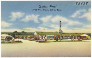 Dallas Motel, 3932 West Davis, Dallas, Texas