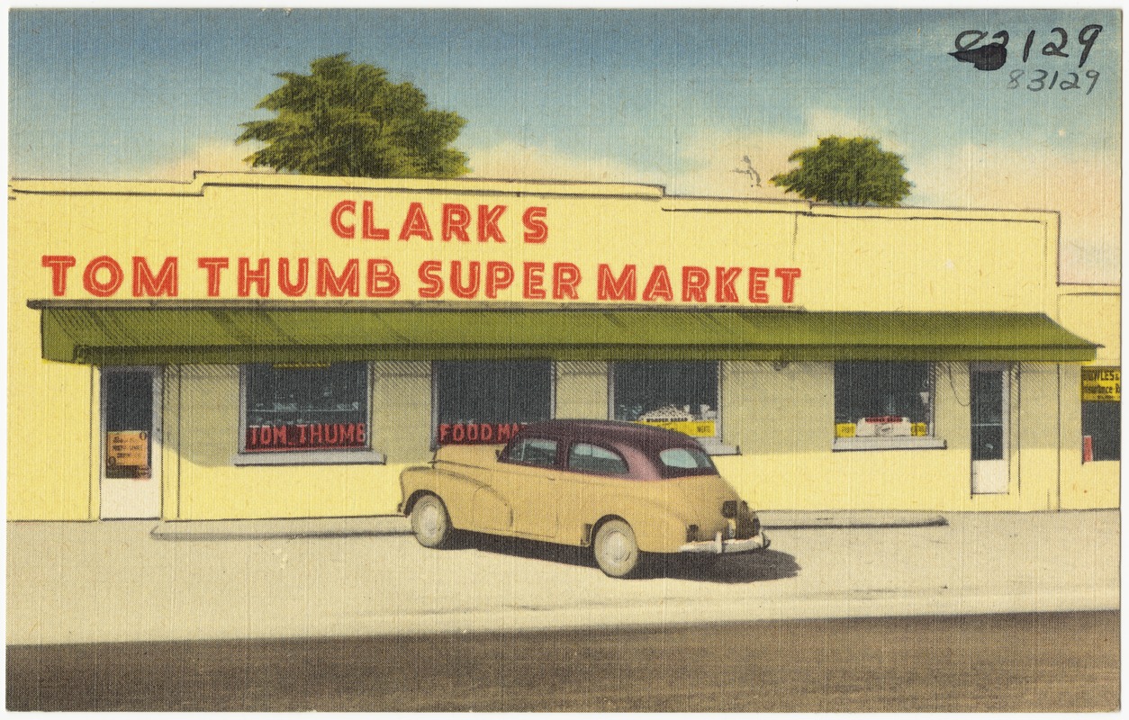 Clark's Tom Thumb Super Market