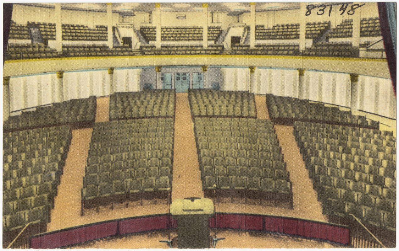 The interior of The Gospel Lighthouse Church, 1900 South Ewing Avenue 