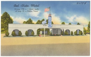 Dal-Vista Motel, Hi-way 175 -- 1 block south of loop 12 -- Dallas, Texas