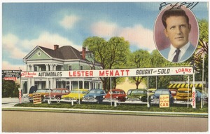 Lester McNatt Automobiles Bought and Sold