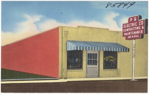 P. G. Electric Co., contracting & maintenance, Joe Henry Hill
