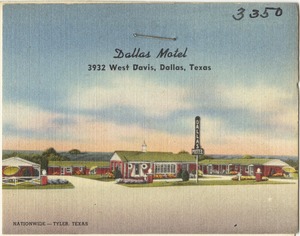 Dallas Motel, 3932 West Davis, Dallas, Texas