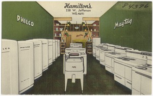 Hamilton's, 388 W. Jefferson, W. E. - 4691