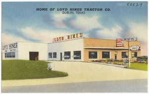 Home of Loyd Hines Tractor Co., Dublin, Texas