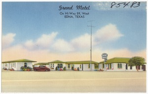 Grand Motel, on Hi-Way 59, west, Edna, Texas