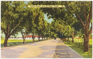 Valley Road, near El Paso, Texas, 88