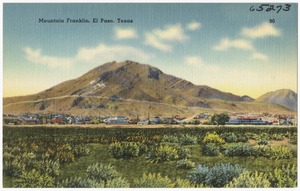 Mountain Franklin, El Paso, Texas