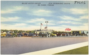 Bliss Auto Sales, 4730 Pershing Drive, El Paso, Texas