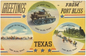 Greetings from Fort Bliss, Texas