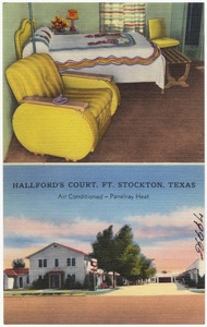 Hallford's Court, Ft. Stockton, Texas